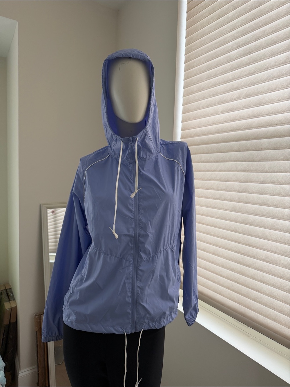 VOGO Athletica Lavender Hooded Utility Jacket New M